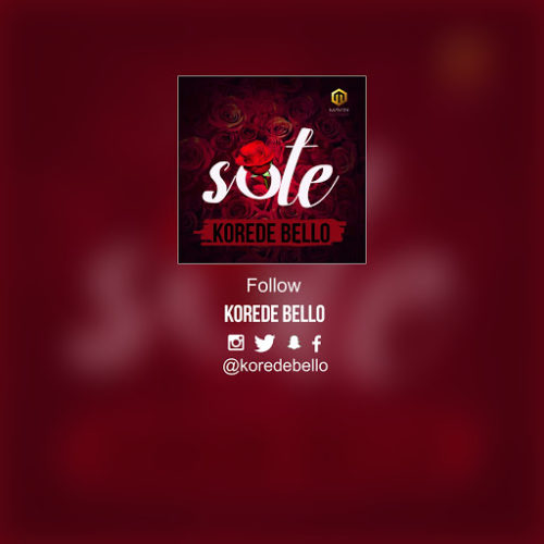 Korede Bello – Sote