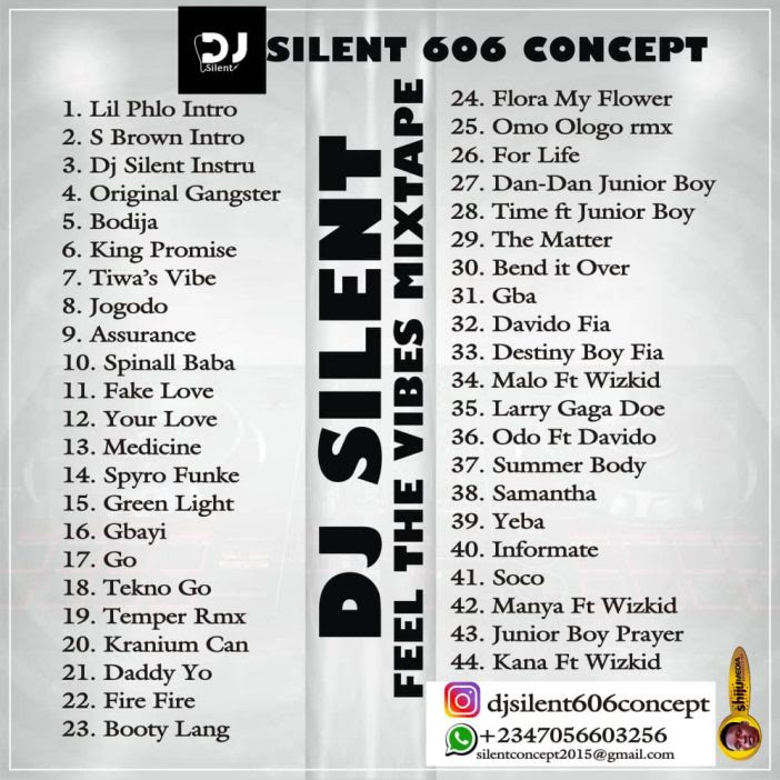 MIXTAPE: Dj Silent - Feel The Vibes Mix