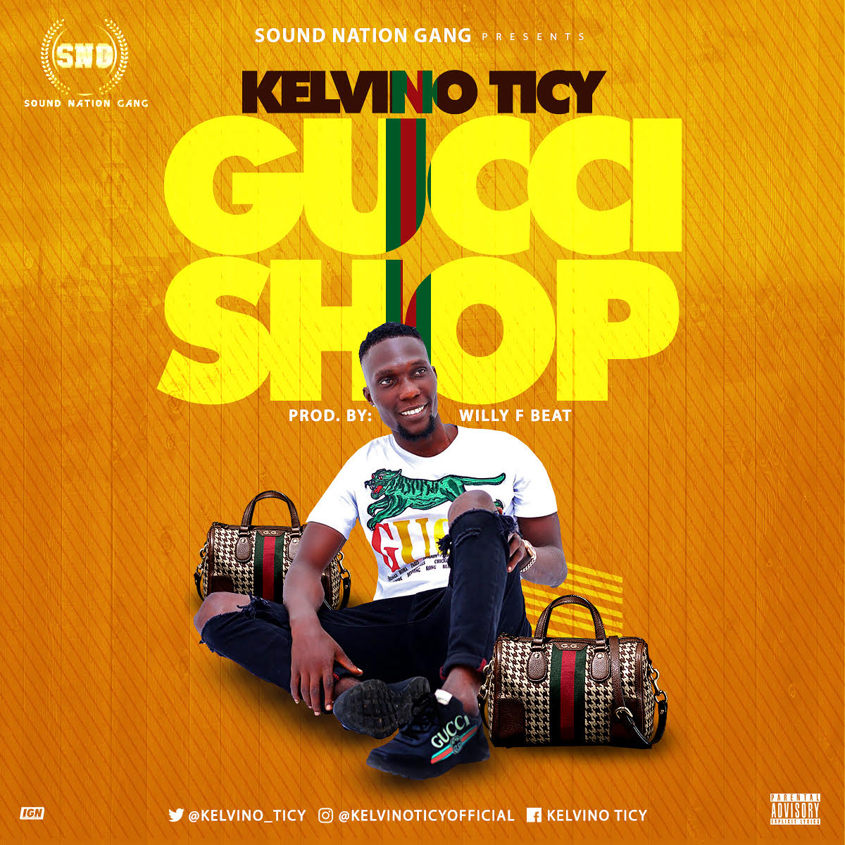 Kelvino Ticy - Gucci Shop (Prod. Willy F)