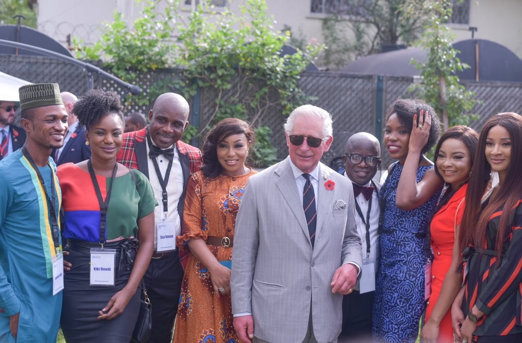 Photos of Prince Charles and Naomi Campbell in Lagos