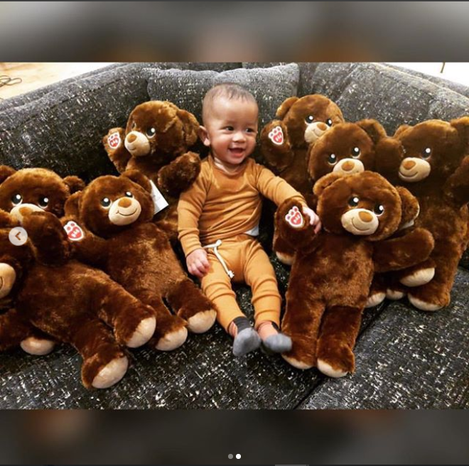 Adorable photos of John Legend and his son Miles Theodore