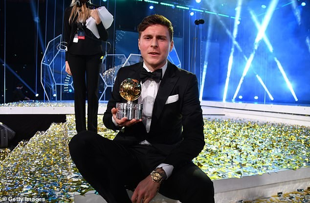 Man.U defender Victor Lindelof wins Swedish player of the year after Zlatan Ibrahimovic?s 10-years of dominance (Photos)
