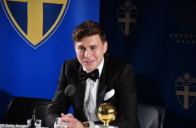 Man.U defender Victor Lindelof wins Swedish player of the year after Zlatan Ibrahimovic?s 10-years of dominance (Photos)