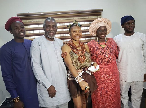 Actors Joke Silva and Olu Jacobs celebrate 33rd wedding anniversary