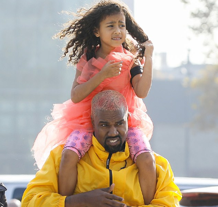 Kanye West and North share beautiful daddy-daughter time during museum tour (photos)