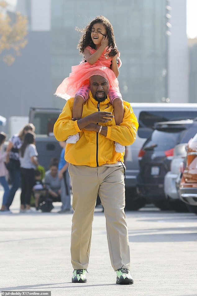 Kanye West and North share beautiful daddy-daughter time during museum tour (photos)