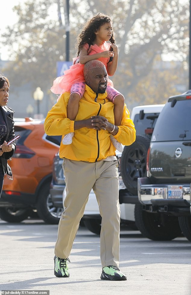 Kanye West and North share beautiful daddy-daughter time during museum tour (photos)