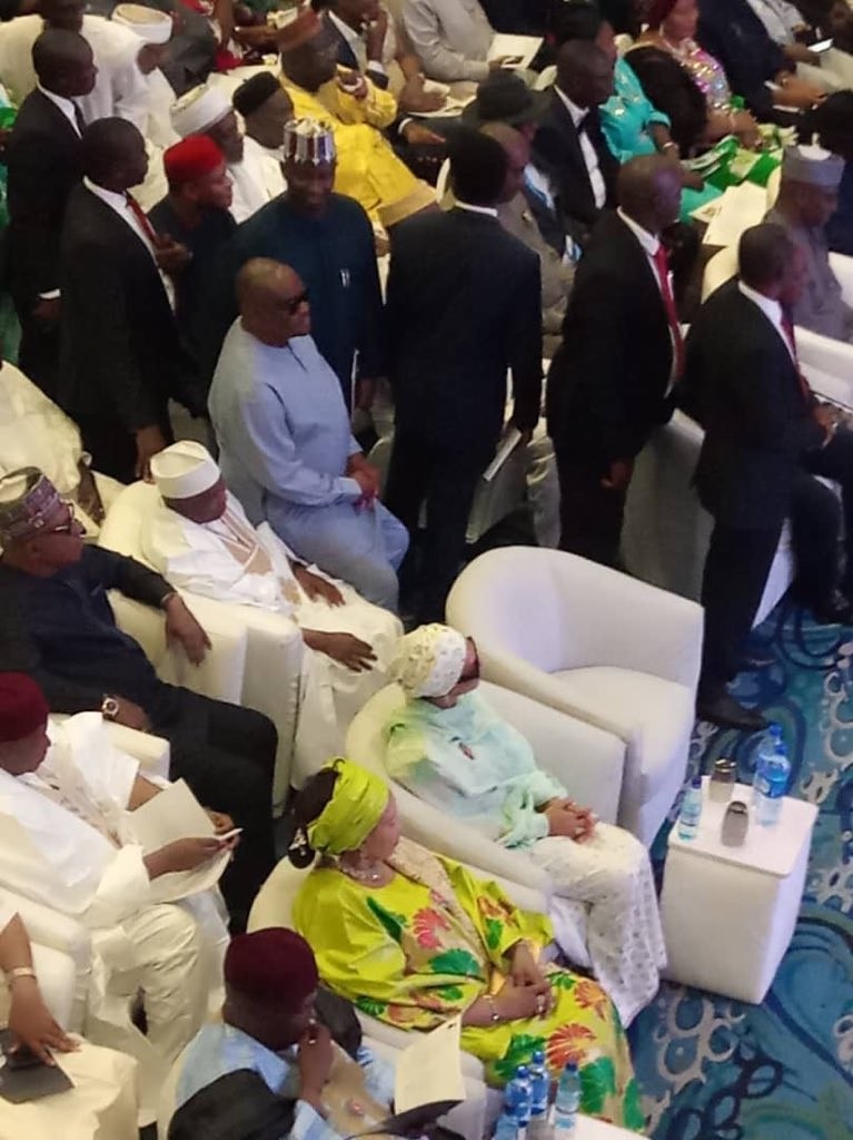 Photos: Obasanjo, Atiku, Gowon, Saraki, Dogara, Abdulsalam attend Jonathan?s book launch in Abuja