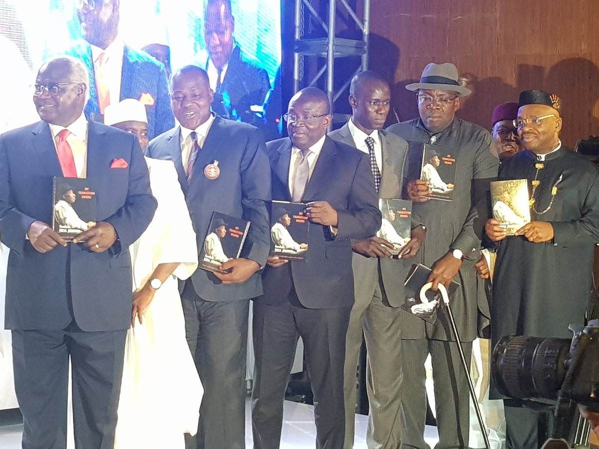 Photos: Obasanjo, Atiku, Gowon, Saraki, Dogara, Abdulsalam attend Jonathan?s book launch in Abuja