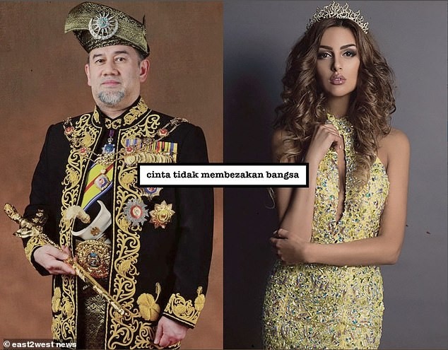 Former Miss Moscow, 25, marries Malaysia