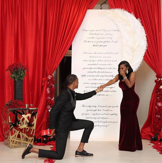 American athlete who proposed to his woman with 6 rings explains why he did that