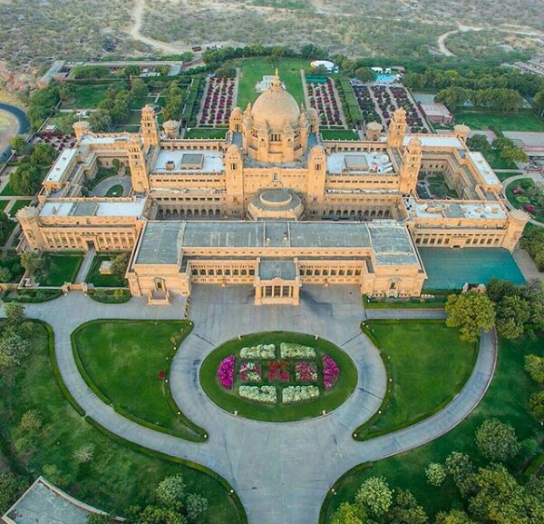 Photos of the opulent palace where Bollywood actress Priyanka Chopra and American singer Nick Jonas are getting married this weekend 