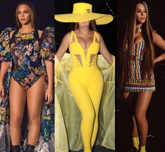 Check out all the stunning outfits Beyonce rocked for per Global Citizen performance in South Africa last night
