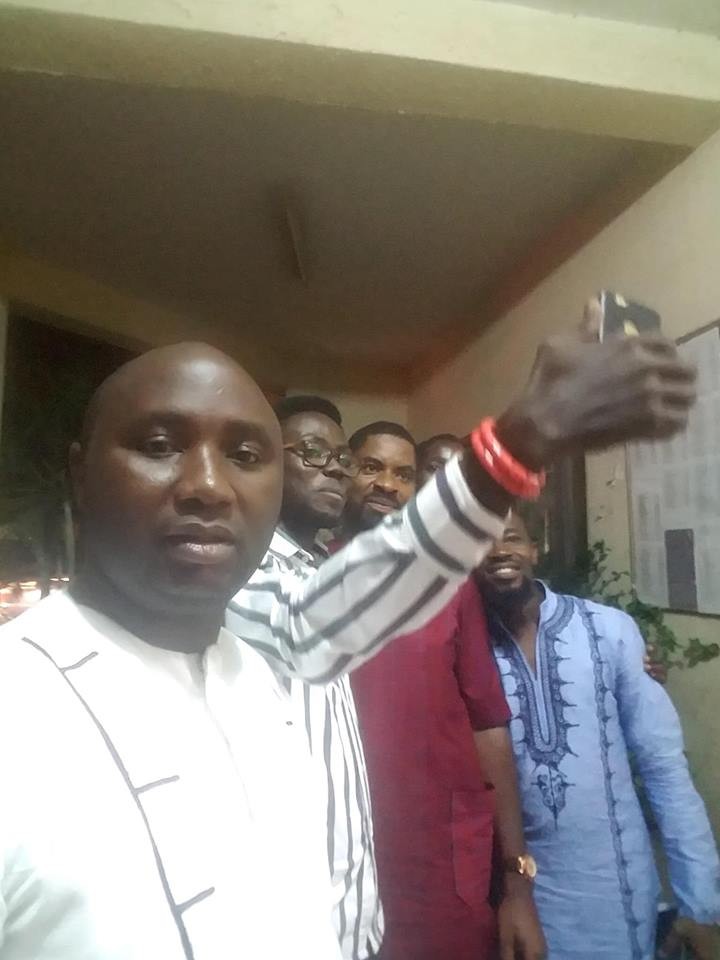 Deji Adeyanju released from prison. Re-arrested and to be charged for Terrorism on social media (photos)
