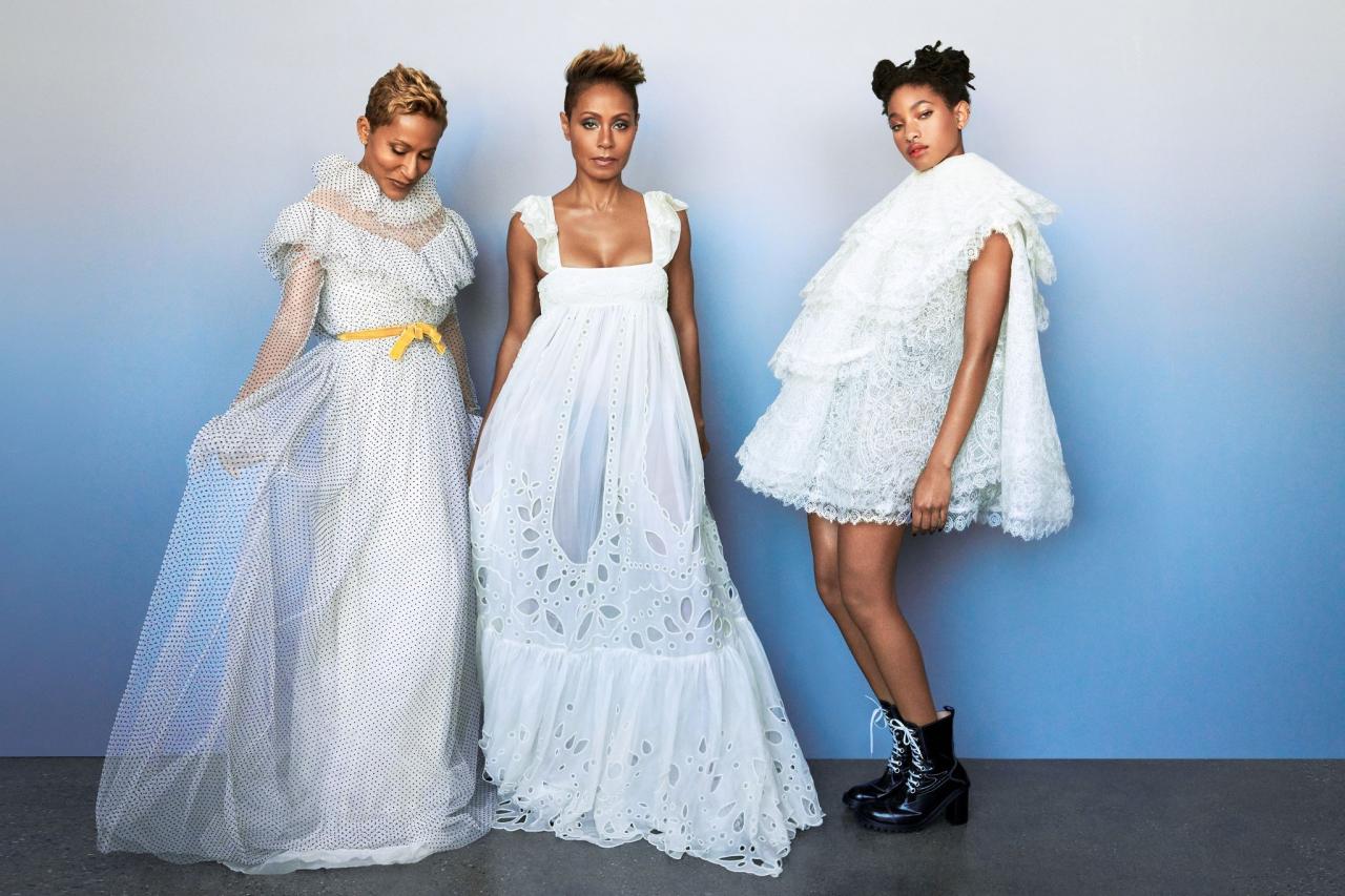 Three generations of beauty! Jada Pinkett Smith, her mom and daughter go topless as they Cover Harper?s Bazaar (Photos)