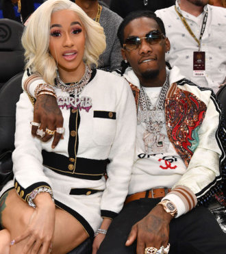 Text messages of Offset organizing a threesome without Cardi B leaks following their split