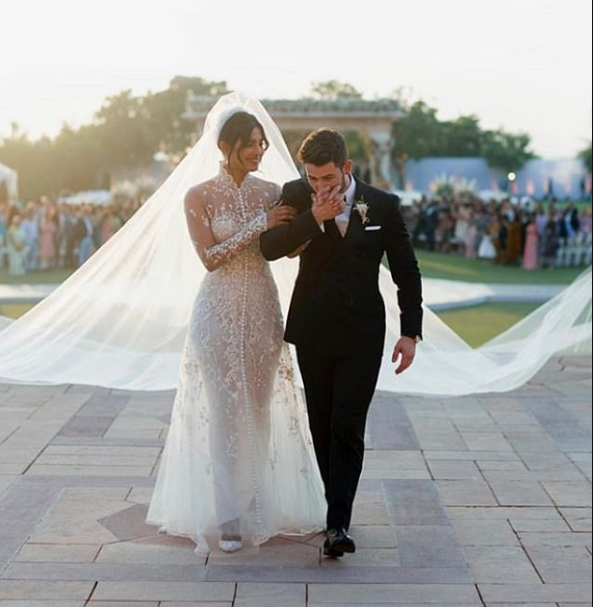Actress Priyanka Chopra takes her new husband Nick Jonas