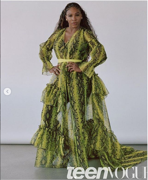 Serena Williams speaks on Power and Activism as she graces the cover of Teen Vogue (Photos)