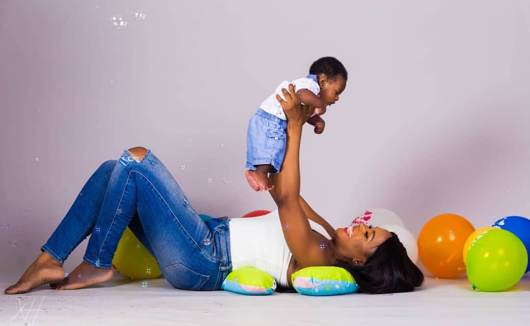 Breathtaking photos of Linda Ikeji and her son, Jayce