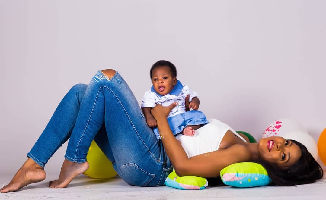 Breathtaking photos of Linda Ikeji and her son, Jayce