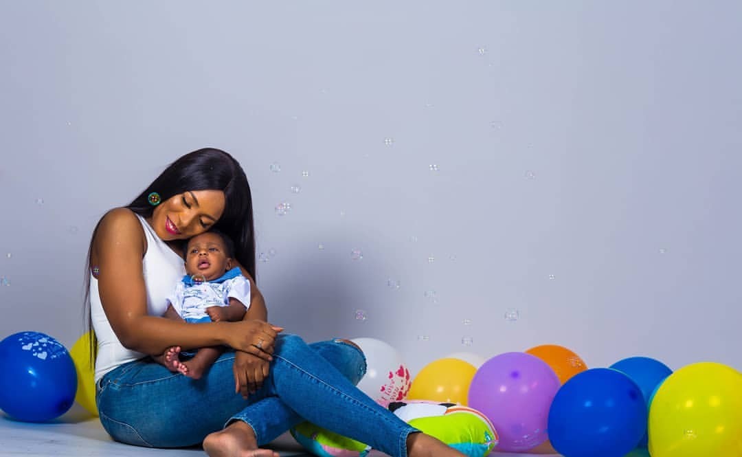 Breathtaking photos of Linda Ikeji and her son, Jayce