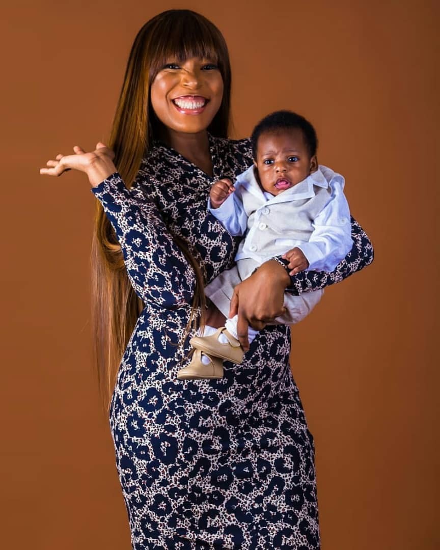 Breathtaking photos of Linda Ikeji and her son, Jayce