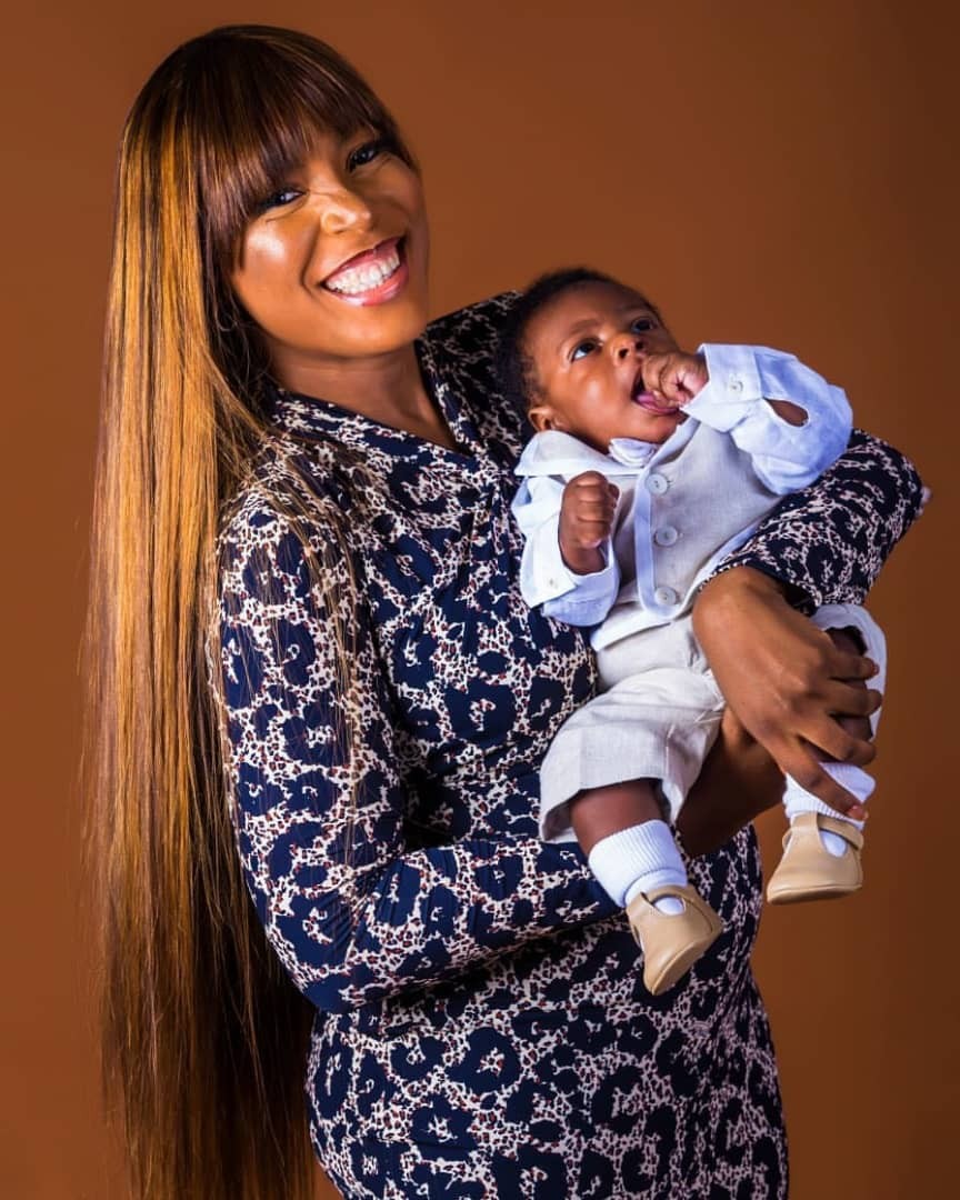 Breathtaking photos of Linda Ikeji and her son, Jayce