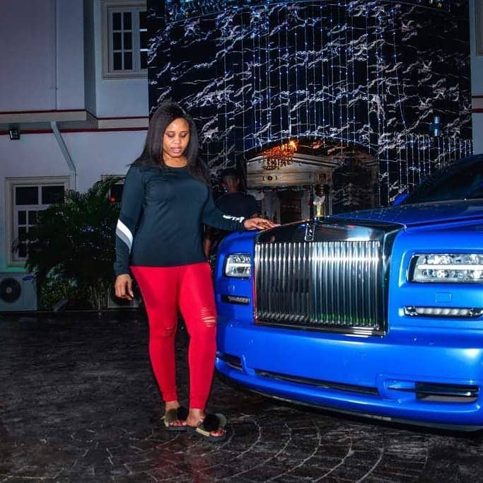Billionaire businessman, E-money buys his wife a Rolls Royce Phantom as her 2018 Christmas gift(photos)