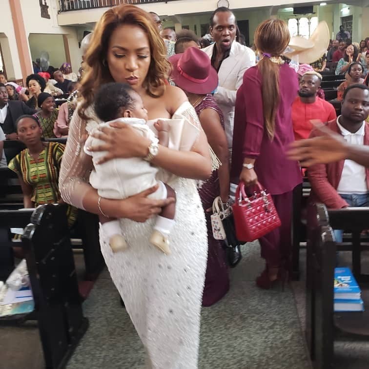 Photos from the dedication and thanksgiving service for Dr Linda Ikeji