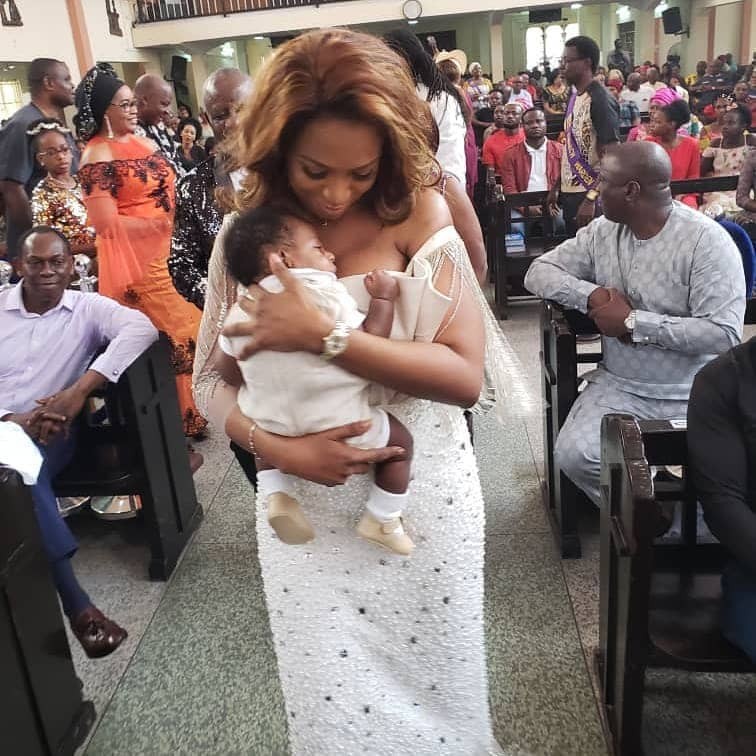 Photos from the dedication and thanksgiving service for Dr Linda Ikeji