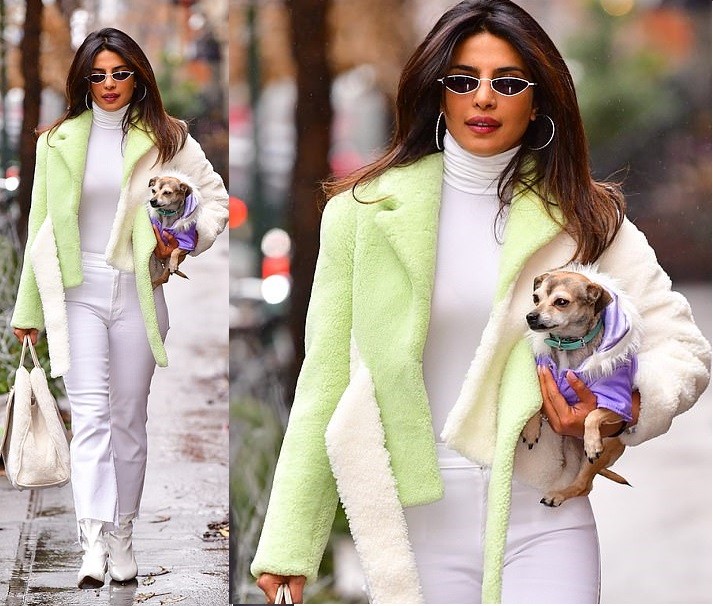 Priyanka Chopra steps out in style as she