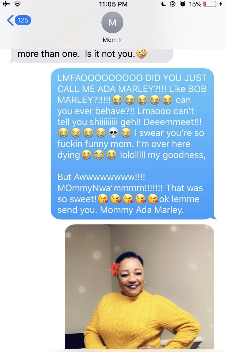 Twitter user shares screenshots of her chat with her mother and it