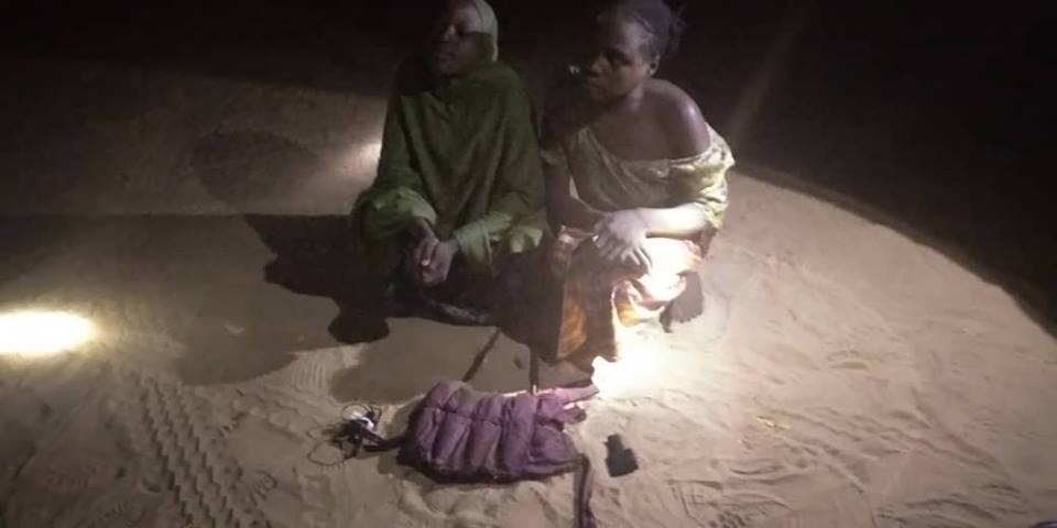 Photos: Female suicide bombers apprehended in Borno