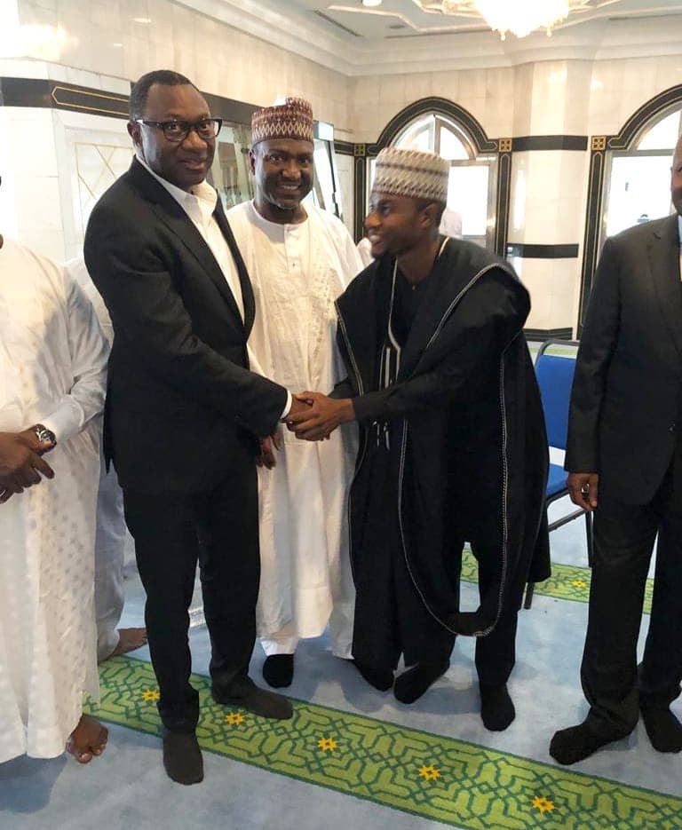 Photos from the wedding of Dangote