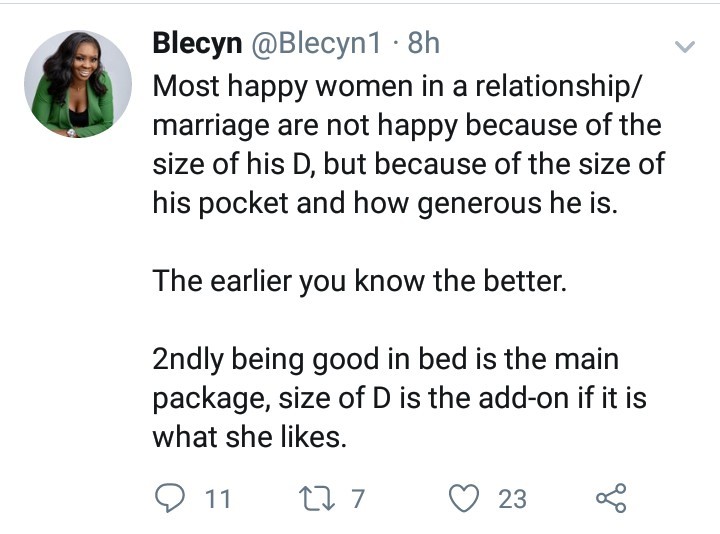 "I rejected a marriage proposal because of the size of the D" - Show host reveals (screenshots)