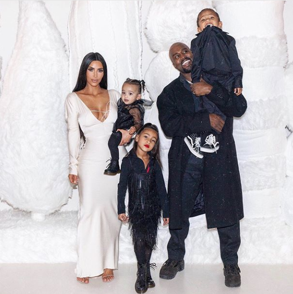 Kim Kardashian shares photos of her family at Christmas but fans are more concerned about North