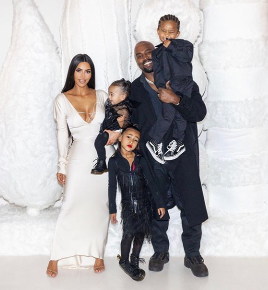Kim Kardashian shares photos of her family at Christmas but fans are more concerned about North