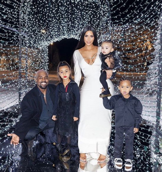 Kim Kardashian shares photos of her family at Christmas but fans are more concerned about North