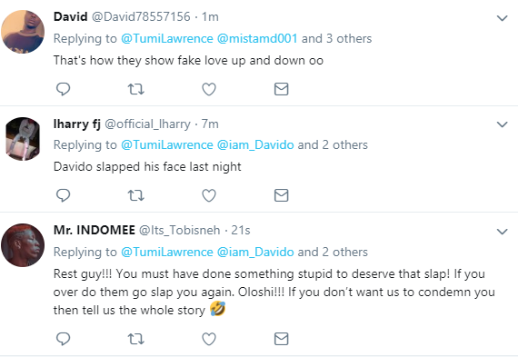 Davido allegedly slapped Kizz Daniel