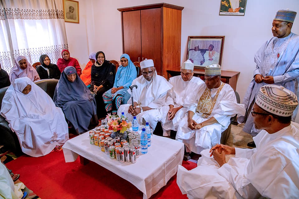 Photos: President Buhari visits Sokoto State on a condolence visit to the family of Late Shehu Shagari