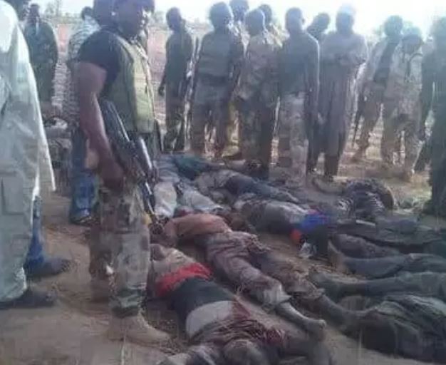 Graphic Photos:?Nigerian troops kill several Boko Haram terrorists in Yobe State