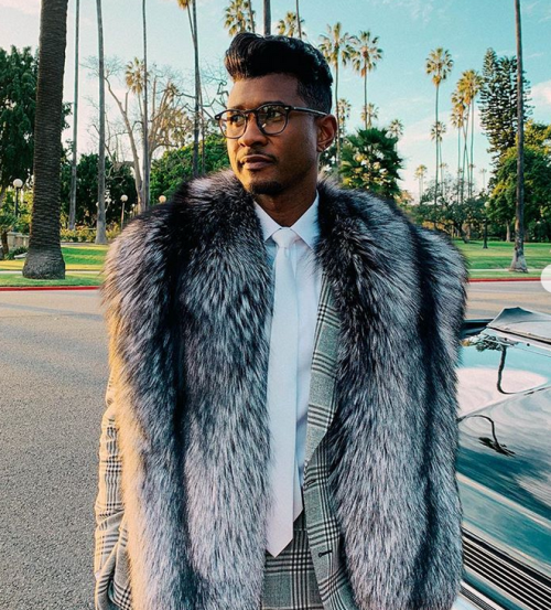 Usher, what the heck were you thinking? See the hairstyle he unveiled for New Year...lol (photos)