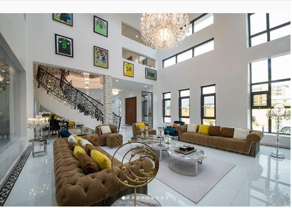 See the breathtaking interior at Odion Ighalo