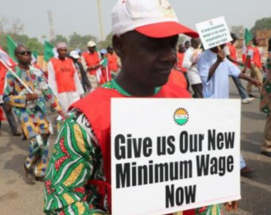 Minimum Wage: Photos from the?NLC rally in Lagos and?Abuja