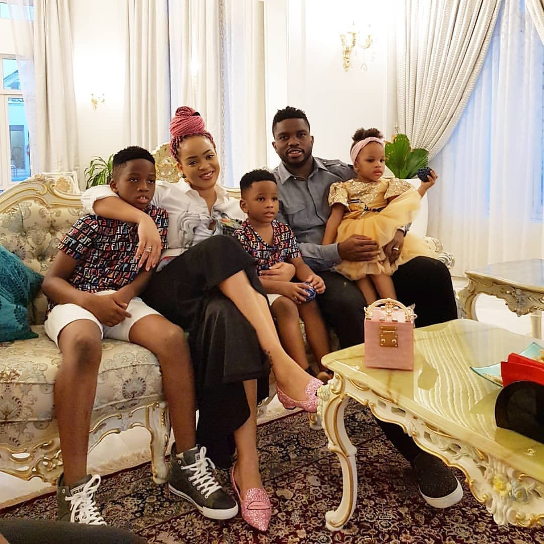 Lovely family photos of Joseph and Adaeze Yobo