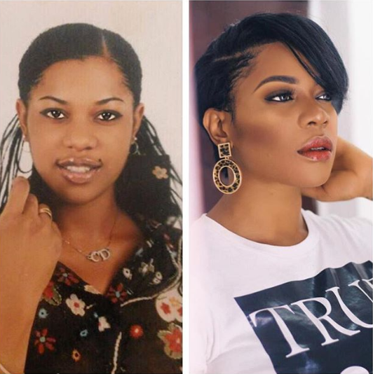 Nigerians join the #10YearsChallenge by sharing photos of themselves taken 10 years ago and now
