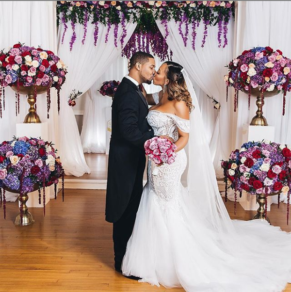 Newly married couple Juelz Santana and Kimbella share beautiful wedding photos
