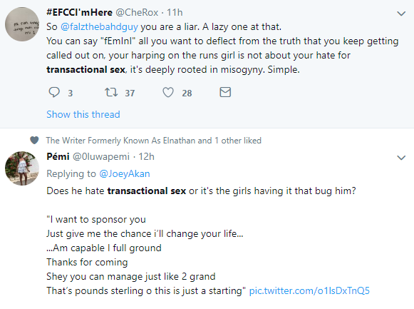 "I hate transactional sex" Falz explains after being accused of slut shaming in his new music video; Twiter users react