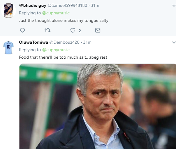 DJ Cuppy tweets 