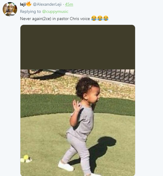 DJ Cuppy tweets 